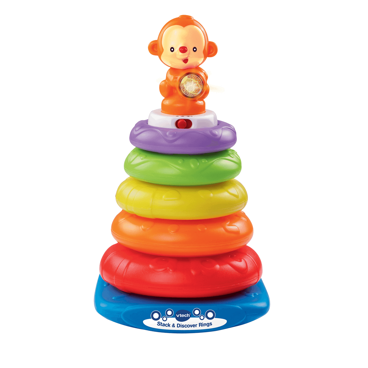 Multi-coloured for sale online VTech Baby 166303 Stack and Discover Rings 