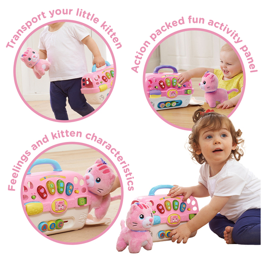 VTech Baby Cosy Kitten Carrier The Entertainer