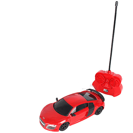 1:24 Remote Control Car   Red Audi R8 GT