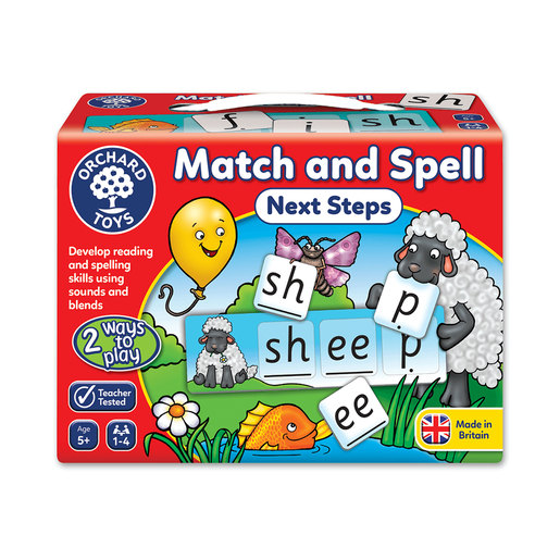 Match and Spell Next Steps Game