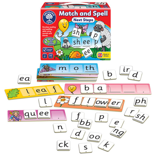 Match and Spell Next Steps Game