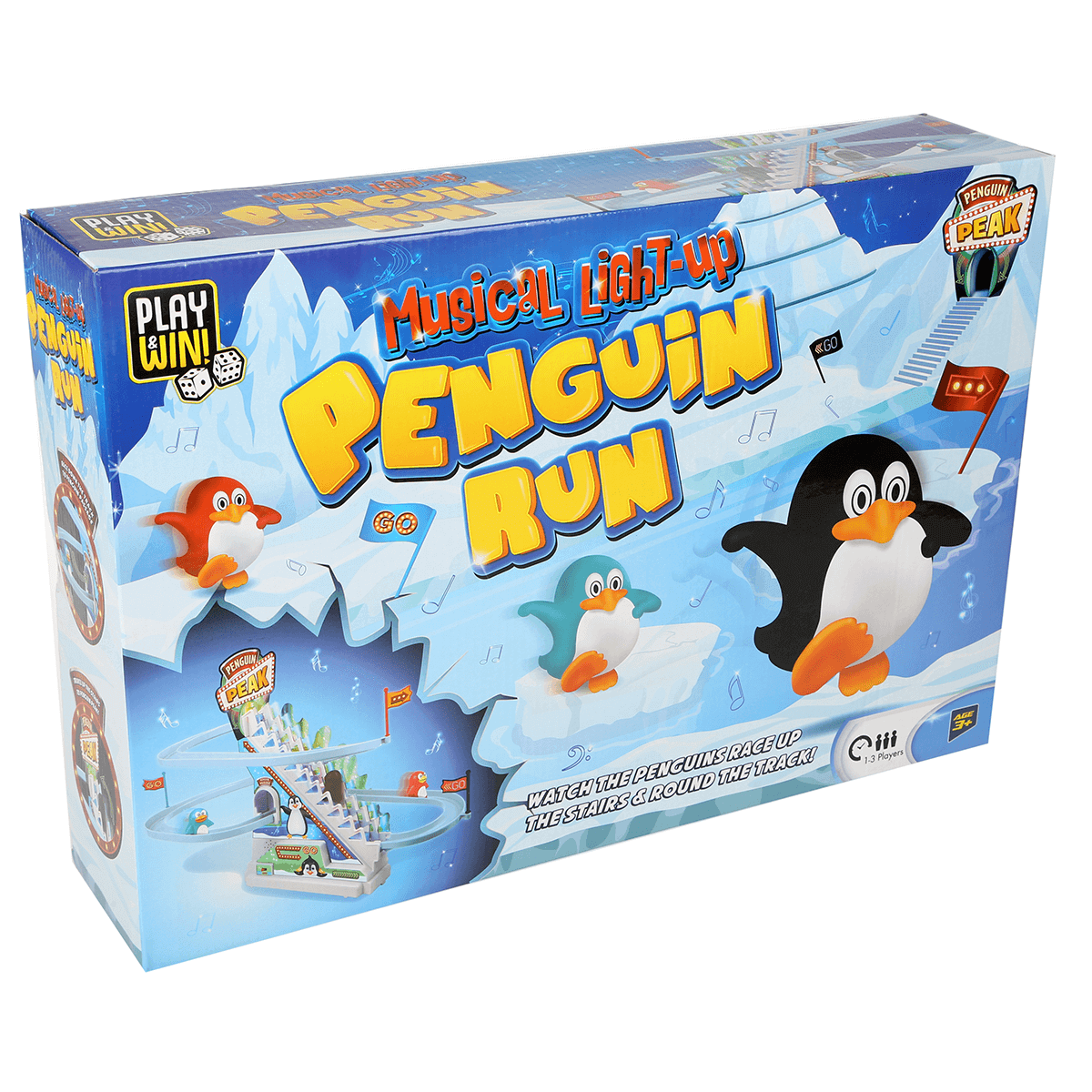 Penguin climbing stairs toy on sale