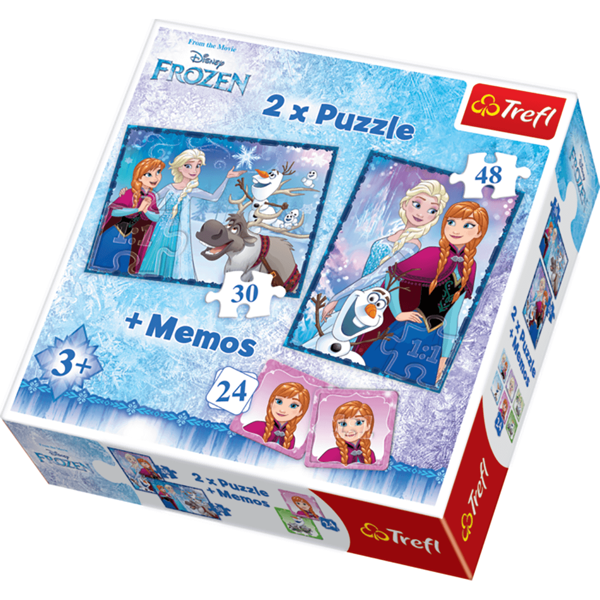 Trefl Kids 2 In 1 30 48 Piece & Memos Game Disney Frozen 2 Jigsaw Puzzle NEW 