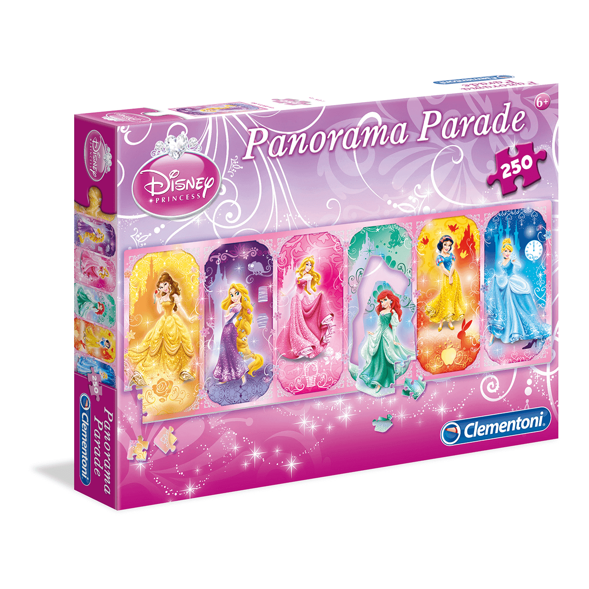 250 pièces Clementoni 94070-Disney Princess-Panorama parade puzzle 