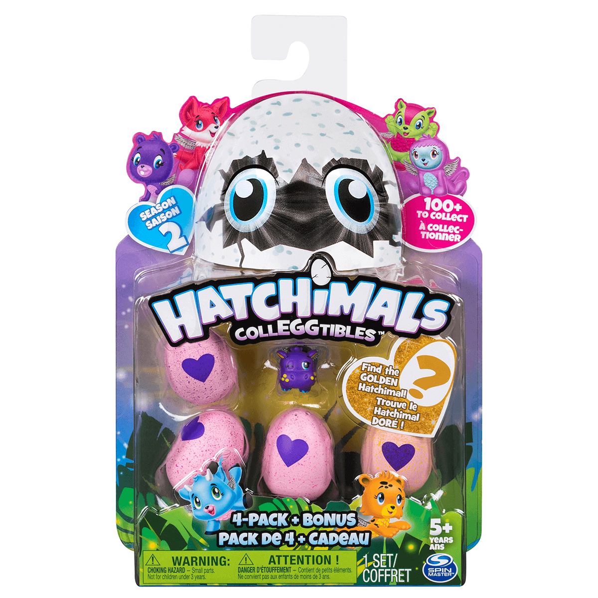 Hatchimals Colleggtibles Season 2 4 Pack And Surprise The