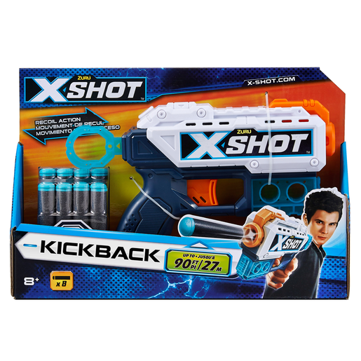 XSHOT Kickback Blaster By ZURU