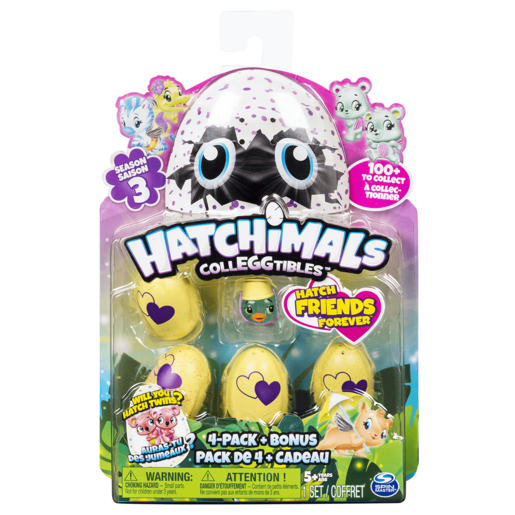Hatchimals Colleggtibles Season 3 4 Pack And Surprise The