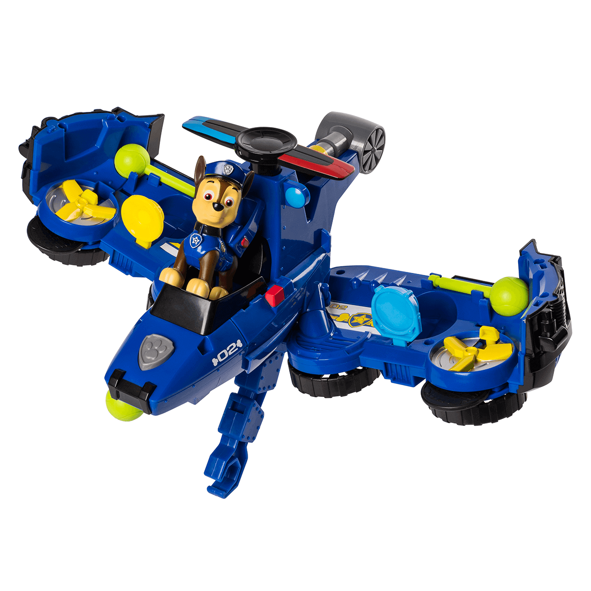 Paw Patrol � Flip & Fly 2-in-1 Vehicle - Chase | The Entertainer