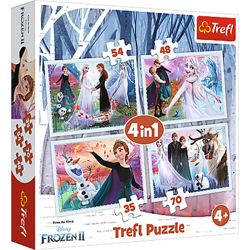 Trefl Disney Frozen 4in1 - Puzzles