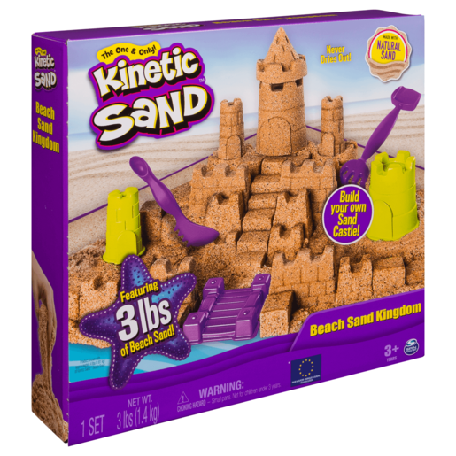 Kinetic Sand Mega Beach Sand Kingdom Playset