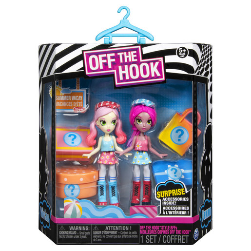 Off The Hook Style 10cm Dolls - Jenni and Vivian