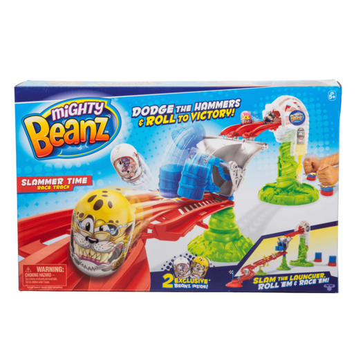 Mighty Beanz Slammer Time Race Track The Entertainer