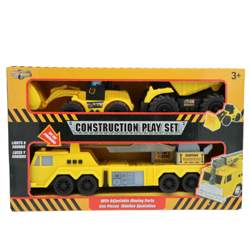 Construction Vehicles Playset