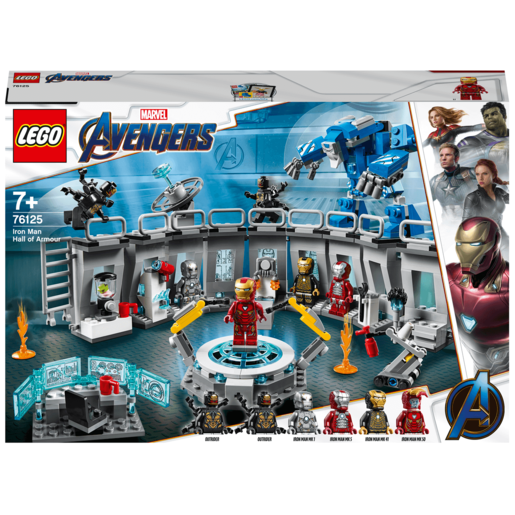 LEGO Marvel Avengers Endgame Iron Man Hall of Armour - 76125