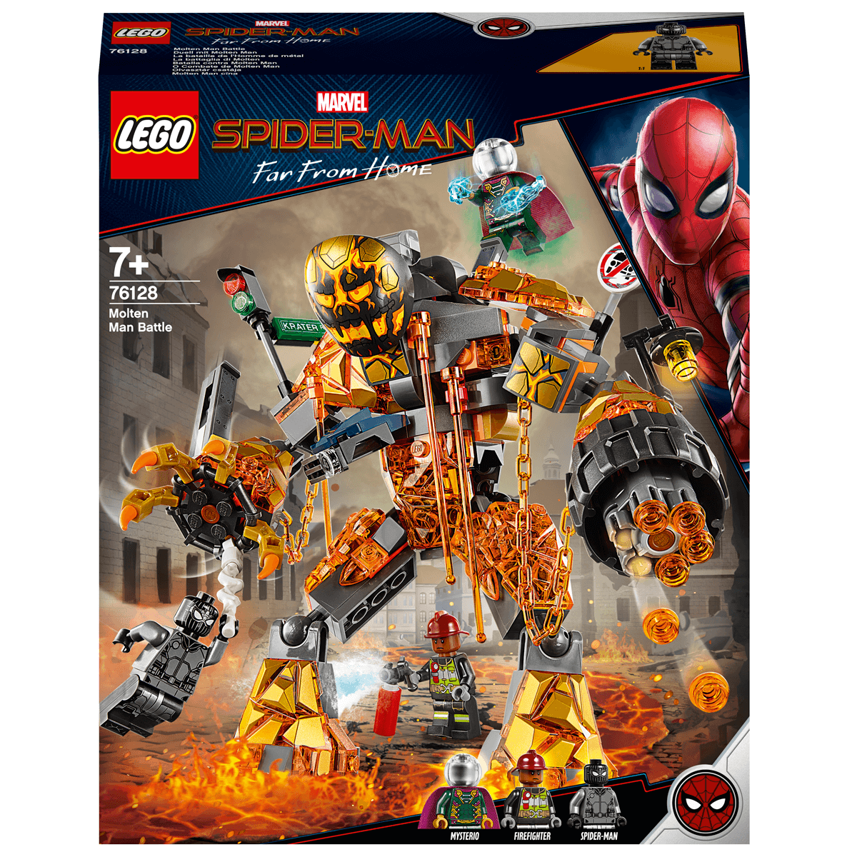 Lego Marvel Spider Man Far From Home 76128 The Entertainer