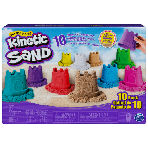 Kinetic Sand 10 Colour Pack