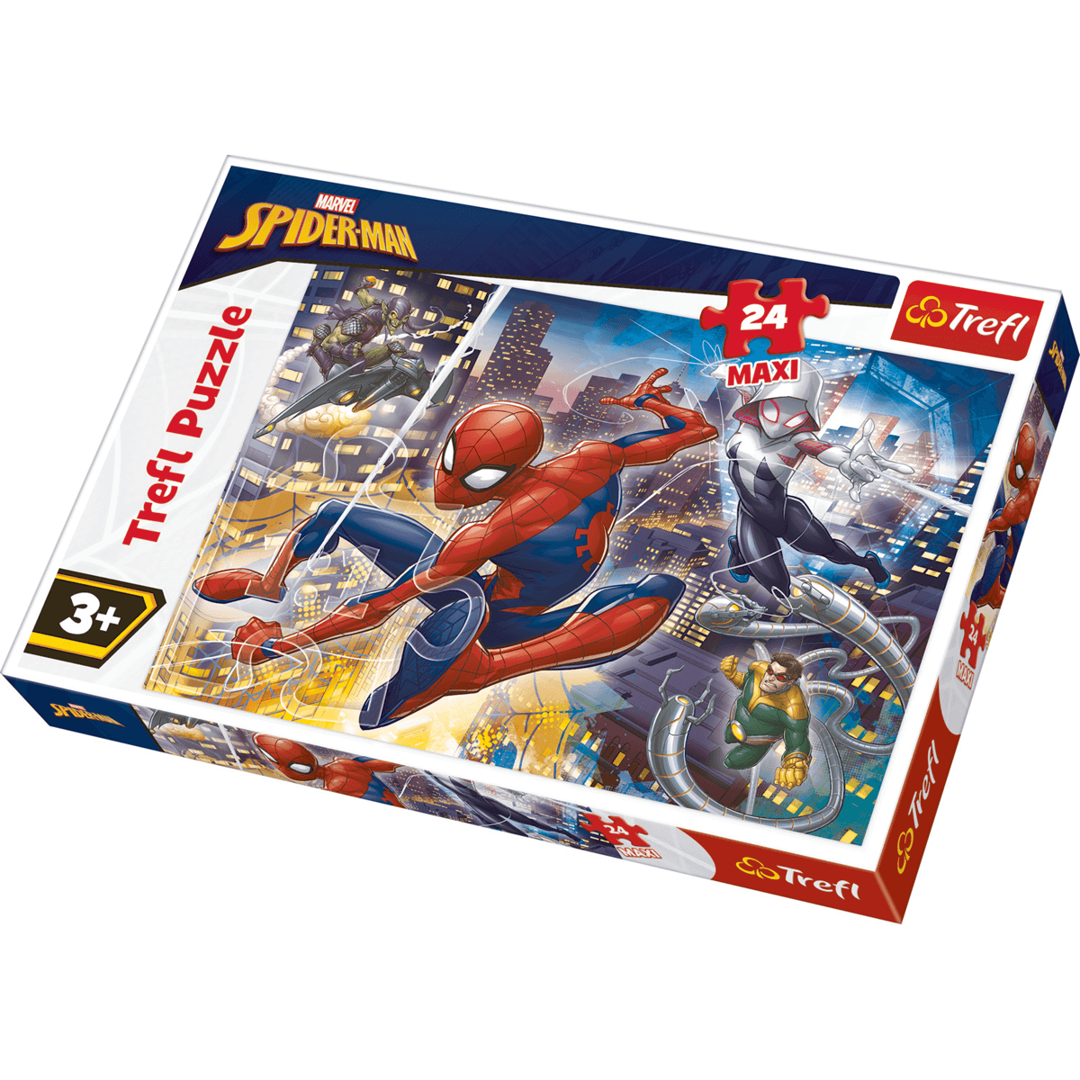 Trefl Marvel Spider-Man Fearless Spider-Man - Maxi 24 Piece Puzzle