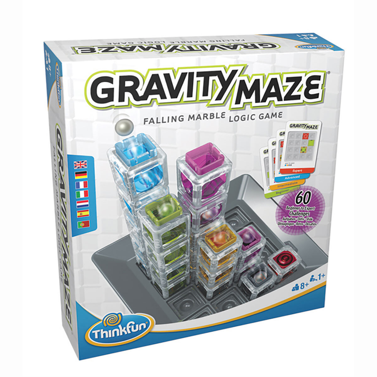 ThinkFun 44001006 Gravity Maze Logic Falling Marble Game for sale online 