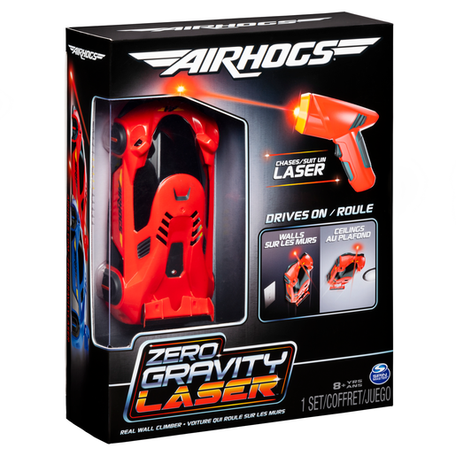 Air Hogs Zero Gravity Laser Wall Climbing Race Car Red The Entertainer