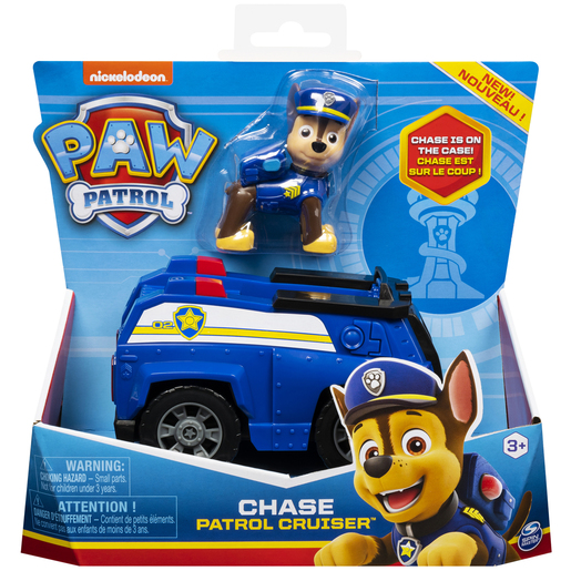 Paw Patrol Chase Patrol Cruiser Vehicle and Figure
