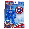 Playskool Marvel Super Hero Adventures - Captain America Action Figure