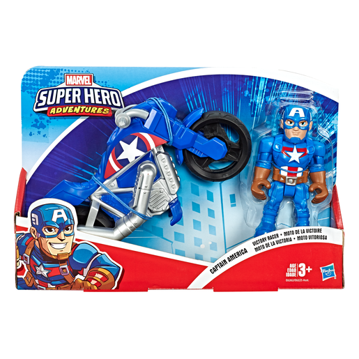 Marvel Super Hero Adventures - Captain America Victory Racer