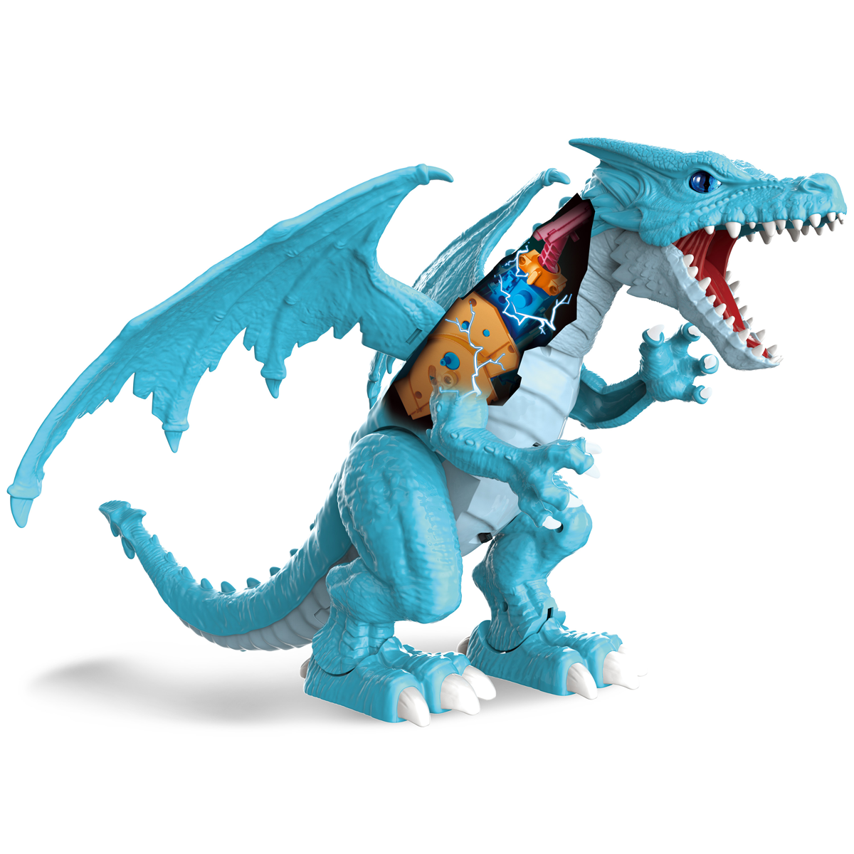 ZURU Robo Alive Ice Blasting Blue Dragon Robotic Toy 