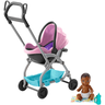 Barbie Skipper Babysitters Doll & Stroller Playset - Pink