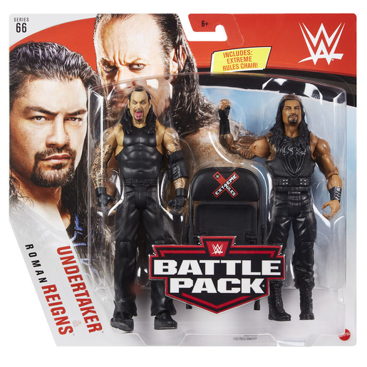 WWE Battle Pack Figures - Roman Reigns & Undertaker