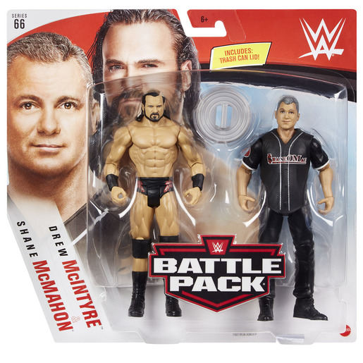 WWE Battle Pack Figures - Drew McIntyre & Shane McMahon