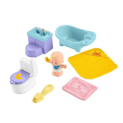 Fisher Price Little People Wash & Go Playset
