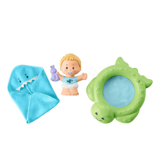 Details about   Fisher Price Little People Bundle n Play Baby Figure Shark Theme Paddle Pool NEW