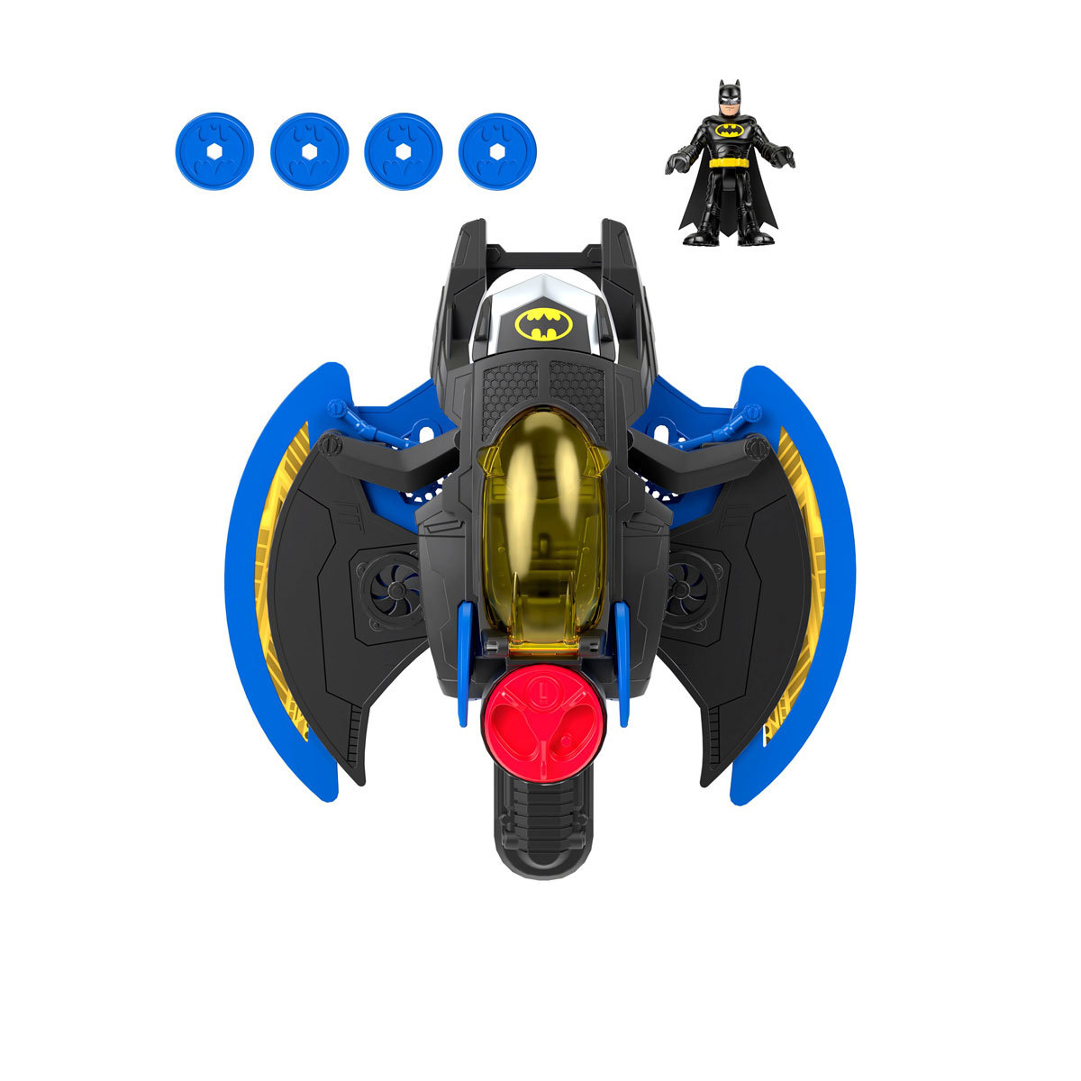 N4301 Imaginext DC Super Friends Batwing for sale online Fisher 