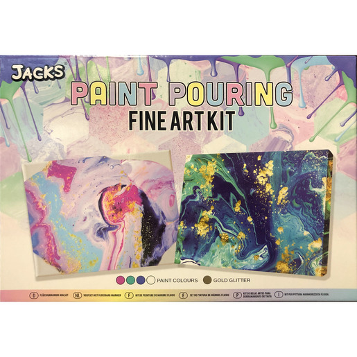 Paint Pouring Fine Art Kit