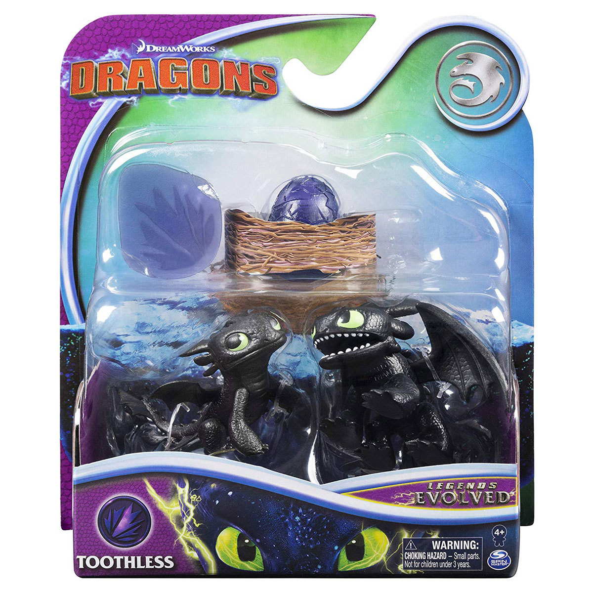 Toothless How to Train Your Dragon Legends Evolved 2 Figure