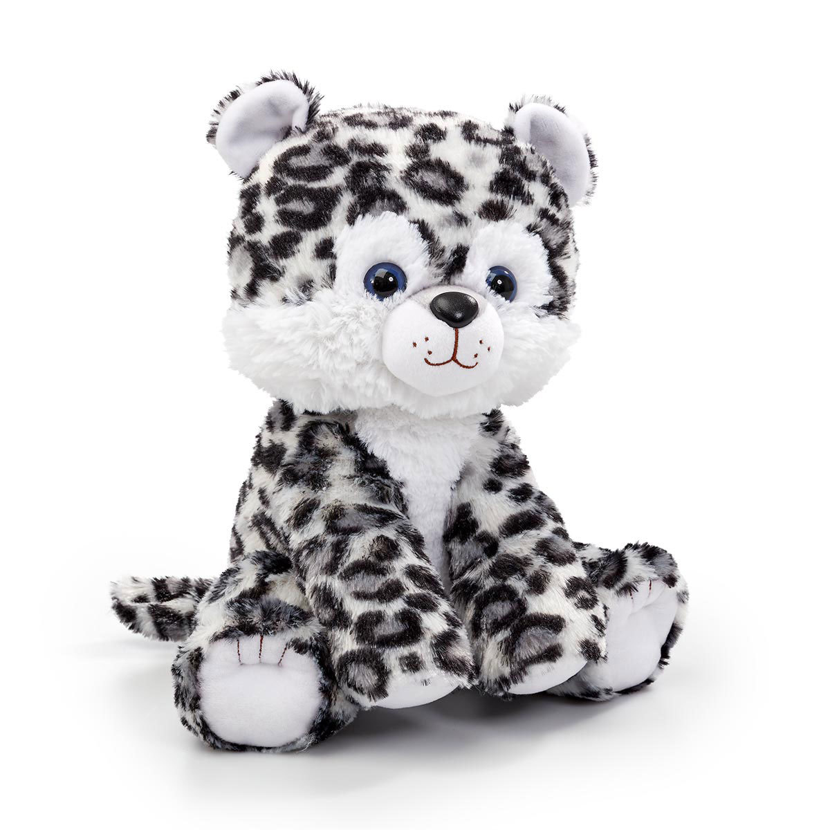 Snuggle Buddies 30cm Endangered Animals Plush Toy - Snow Leopard | The  Entertainer