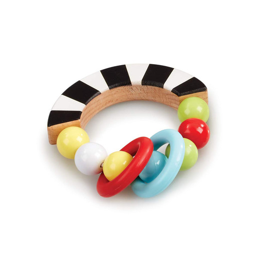 Early Learning Centre Wooden Bead Rattle