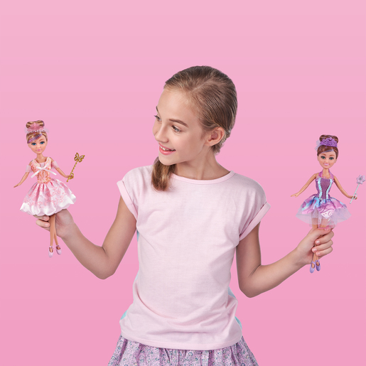 Sparkle Girlz Deluxe Ballerina Doll - Pink