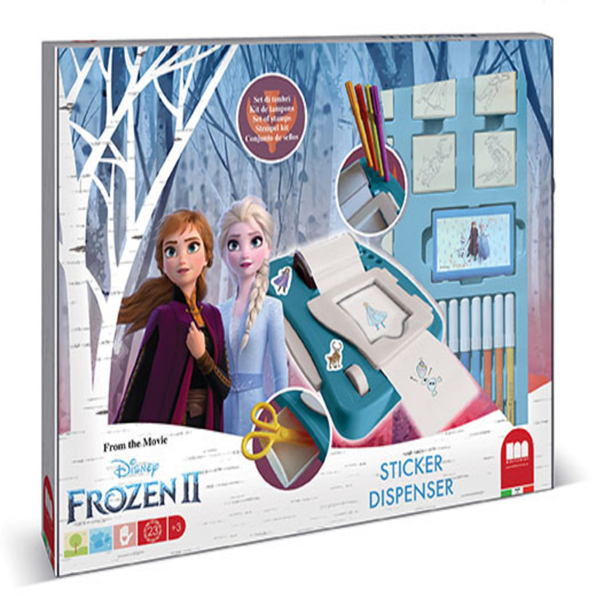 Takara Tomy Frozen 3D Sticker Maker Machine : : Toys & Games