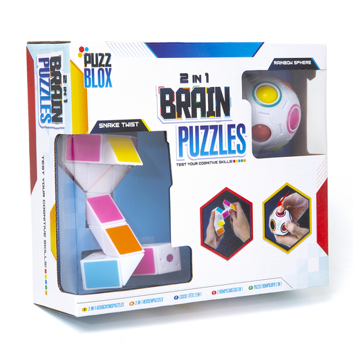 2-in-1 Brain Puzzles Set