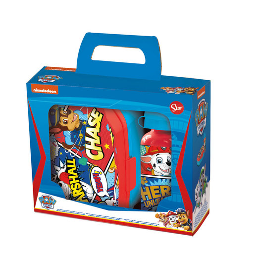 Paw Patrol Lunch Box and Water Bottle Set