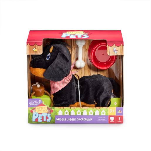 Pitter Patter Pets Wiggle Jiggle Daschund Dog Electronic Pet