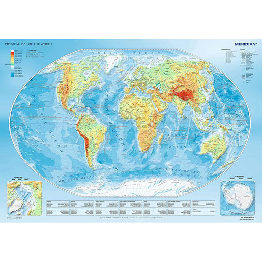 Trefl Map of the World Puzzle - 1000pcs.
