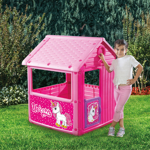 Dolu Unicorn Themed Playhouse (H125cm)| Indoor Or Outdoor Use