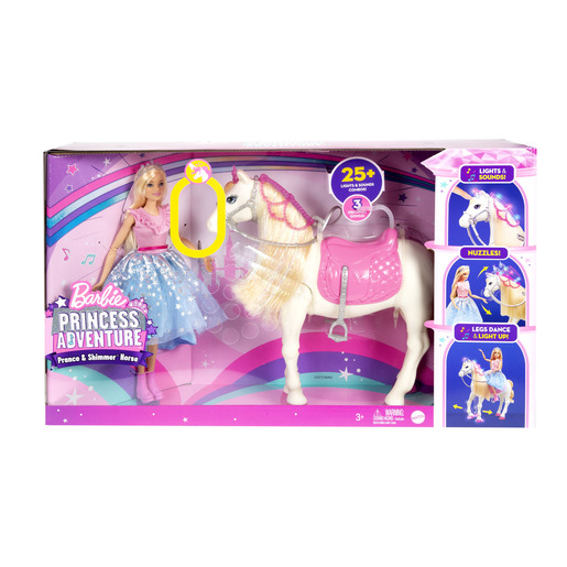 Barbie Princess Adventure Prance Shimmer Horse The Entertainer