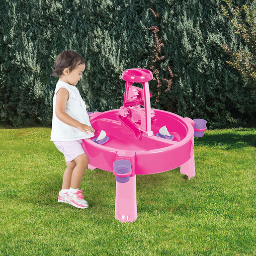 Dolu 3-in-1 Unicorn Themed Activity, Sand and Water Table With Lid