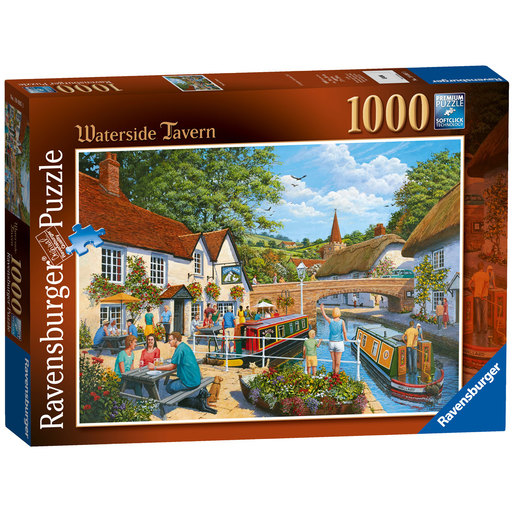 Ravensburger - Waterside Tavern Puzzle - 1000pc