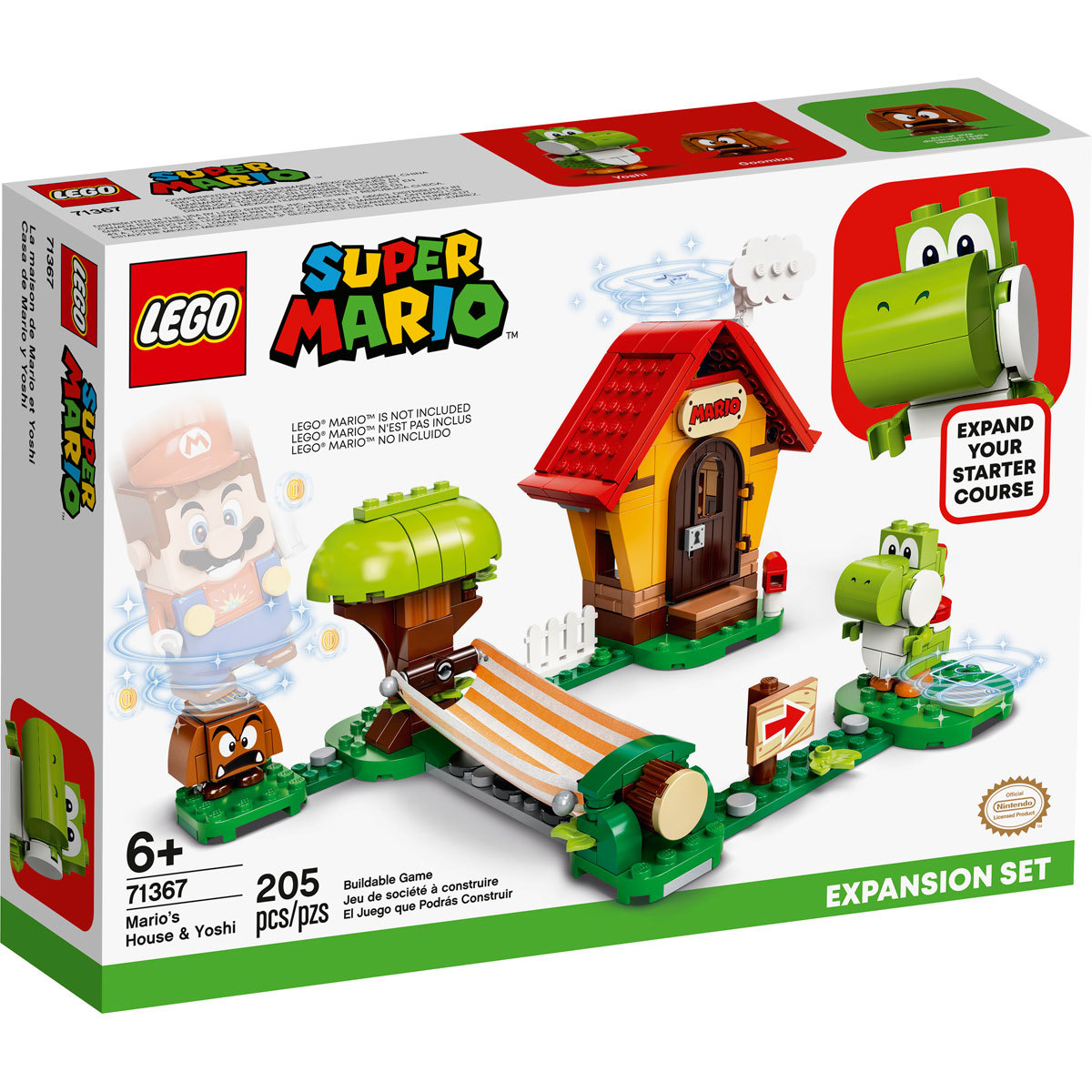  LEGO Super Mario Mario's House and Yoshi Expansion Set - 71367