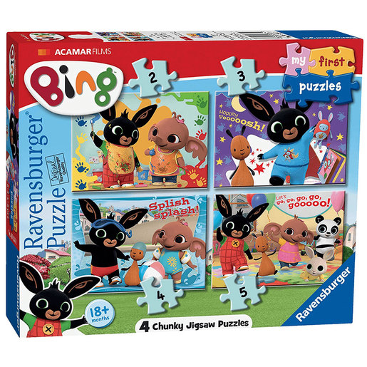 Ravensburger 4 in a Box Jigsaw Puzzles - Bing Bunny