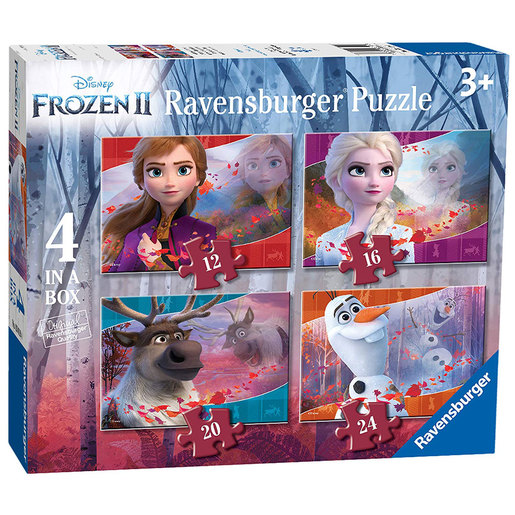 Ravensburger 4 in a Box Jigsaw Puzzles - Disney Frozen